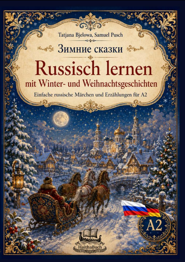 Cover von Russisch lernen mit Winter- und Weihnachtsgeschichten